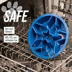 Leashboss Raised Pet Feeders Slow Feed Dog Bowl -Blue Buffalo Shop 695118 PT5. AC SS1800 V1669907467