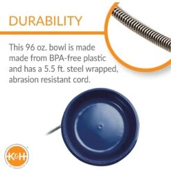 K&H Pet Products Thermal-Bowl Outdoor Heated Cat & Dog Water Bowl 14 K&H Pet Products Thermal-Bowl Outdoor Heated Cat & Dog Water Bowl -Blue Buffalo Shop 69530 PT3. AC SS1800 V1695230851