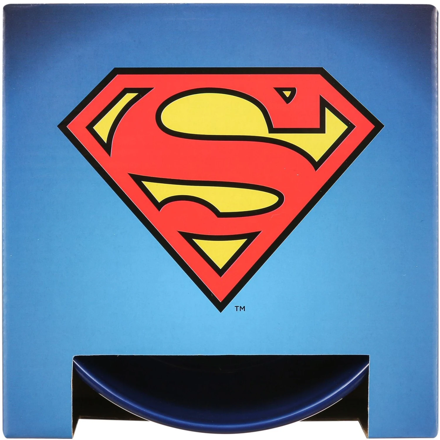 Fetch For Pets DC Comics Superman Logo Dog Bowl, 3.5 Cup 4 Fetch For Pets DC Comics Superman Logo Dog Bowl, 3.5 Cup - Image 2