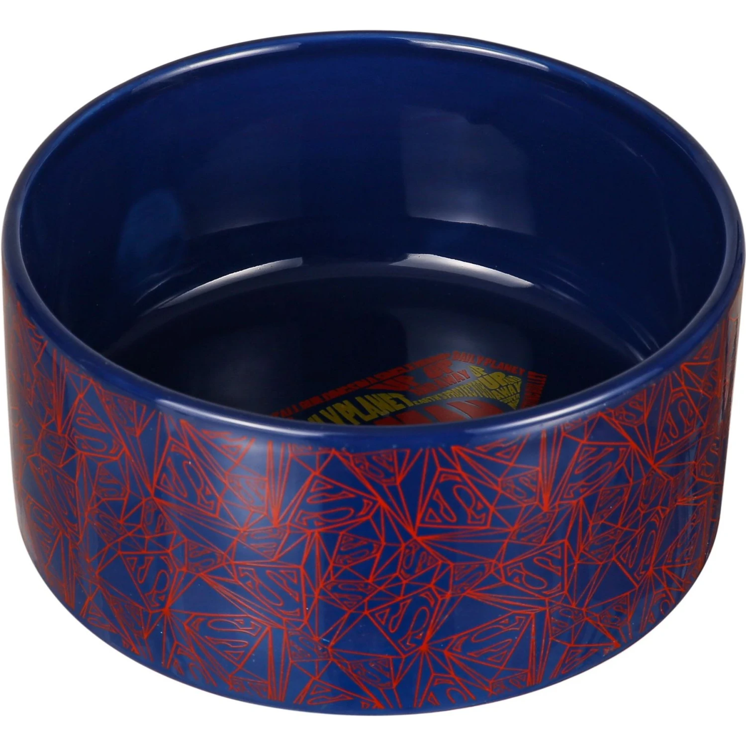Fetch For Pets DC Comics Superman Logo Dog Bowl, 3.5 Cup 5 Fetch For Pets DC Comics Superman Logo Dog Bowl, 3.5 Cup - Image 3