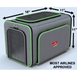 Wigzi "Lighted LED" Expandable Dog & Cat Travel Carrier, Gray, Small 18 Wigzi "Lighted LED" Expandable Dog & Cat Travel Carrier, Gray, Small -Blue Buffalo Shop 698406 PT7. AC SS1800 V1667948237