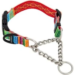 Leashboss Chain Martingale Dog Collar
