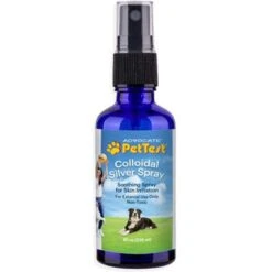 PetTest Colloidal Silver Dog Spray Treatment, 8-oz Bottle
