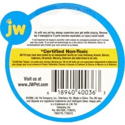 JW Pet ISqueak Bouncin' Baseball Dog Toy, Color Varies -Blue Buffalo Shop 71049 PT8. AC SS1800 V1548969933