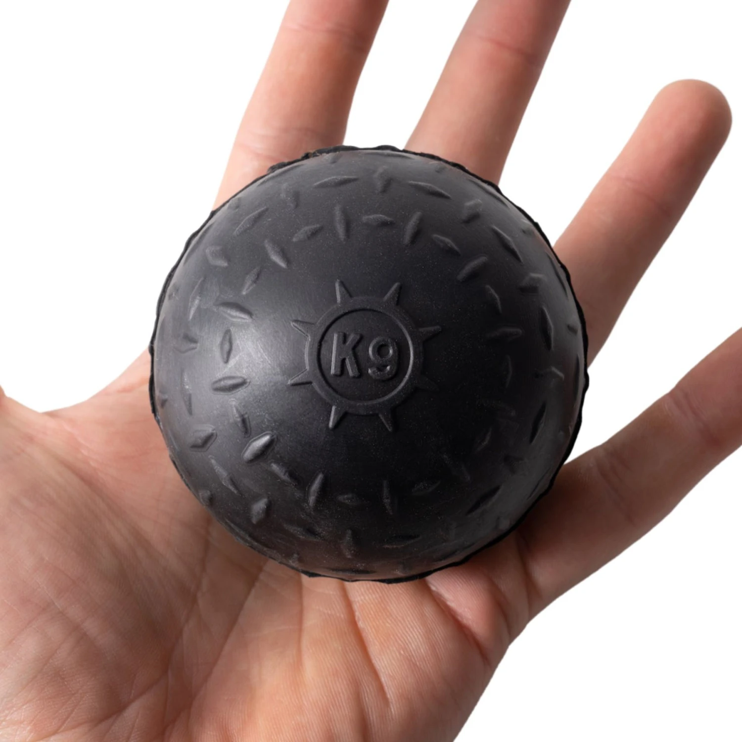 Monster K9 Dog Toys Ultra Durable Dog Ball, Black 6 Monster K9 Dog Toys Ultra Durable Dog Ball, Black - Image 4