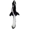 Ethical Pet Skinneeez Forest Series Skunk Stuffing-Free Squeaky Plush Dog Toy -Blue Buffalo Shop 71347. AC SS1800 V1460478784
