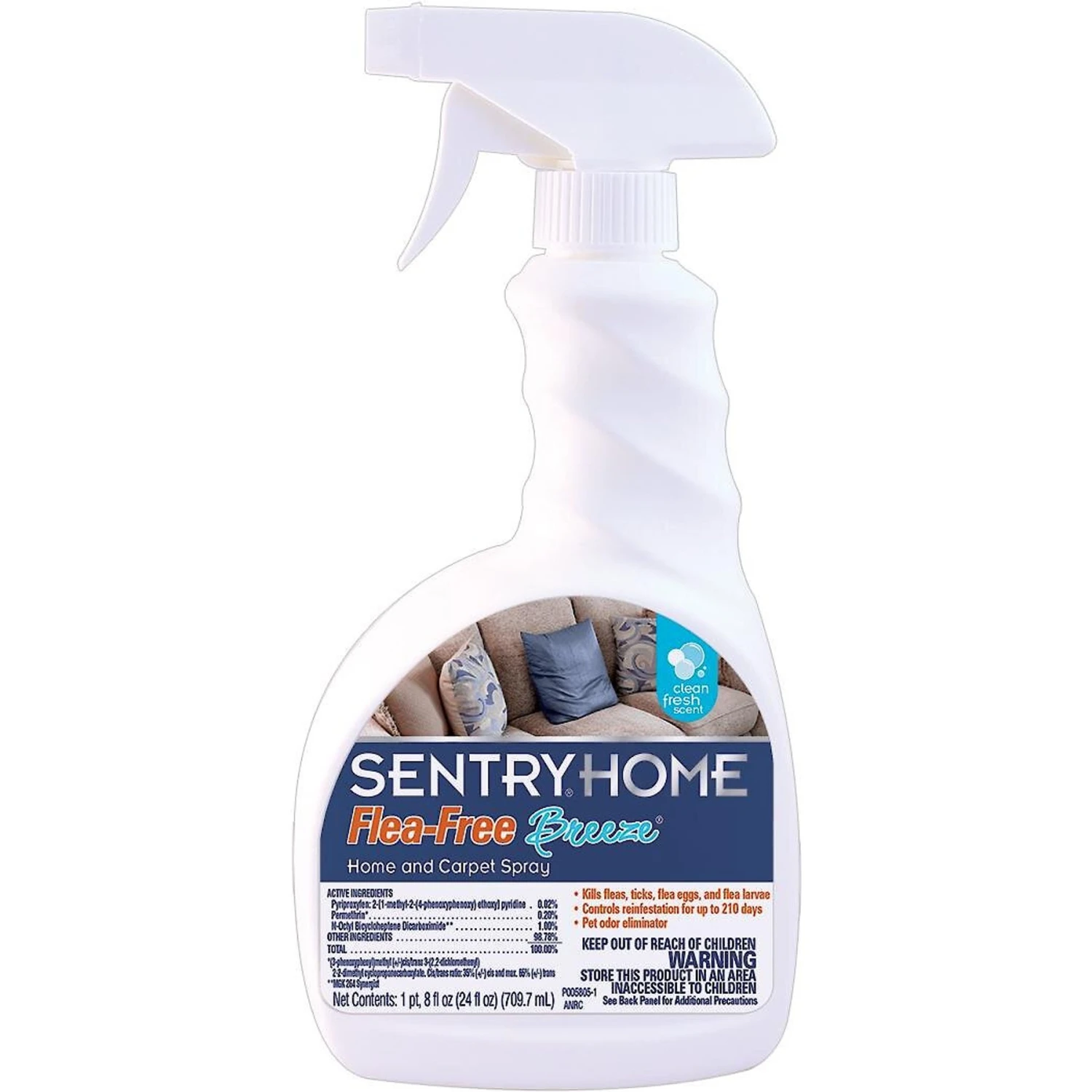 Sentry Home Flea-Free Breeze Home & Carpet Spray 3 Sentry Home Flea-Free Breeze Home & Carpet Spray