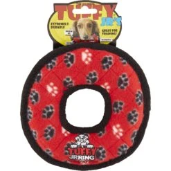 Tuffy's Junior Ring Squeaky Plush Dog Toy -Blue Buffalo Shop 72145 PT6. AC SS1800 V1589493132