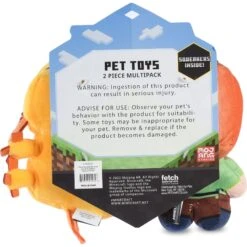 Fetch For Pets Minecraft Alex & Gold Axolotl Figure Plush Squeaky Dog Toy, Small, 2 Count 9 Fetch For Pets Minecraft Alex & Gold Axolotl Figure Plush Squeaky Dog Toy, Small, 2 Count -Blue Buffalo Shop 728734 PT2. AC SS1800 V1682619817