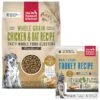 The Honest Kitchen Whole Grain Turkey Recipe Dehydrated Dog Food & The Honest Kitchen Food Clusters Whole Grain Chicken & Oat Recipe Dog Food