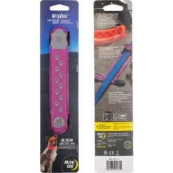 Nite Ize Nite Dawg LED Dog Collar Cover -Blue Buffalo Shop 73814 PT2. AC SS1800 V1682357829