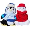 Frisco Holiday Arctic Buddies 2-in-1 Rip For Surprise Plush & Rubber Dog Toy -Blue Buffalo Shop 739718 MAIN. AC SS1800 V1694812875