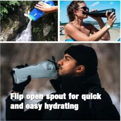 Vapur Owner Water Bottle & EZ Lick Portable Dog Water Bottle, 2 Count -Blue Buffalo Shop 740254 PT2. AC SS1800 V1675456663