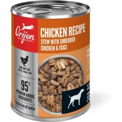 ORIJEN Real Meat Shreds Chicken Recipe Stew Grain-Free Wet Dog Food, 12.8-oz Can, Case Of 12 -Blue Buffalo Shop 741430 PT1. AC SS1800 V1681928495
