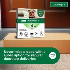 Advantage II Flea Spot Treatment For Dogs, 3-10 Lbs -Blue Buffalo Shop 74389 PT8. AC SS1800 V1680187637