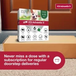 K9 Advantix II Flea & Tick Spot Treatment For Dogs, 4-10 Lbs -Blue Buffalo Shop 74394 PT8. AC SS1800 V1680188080