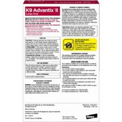 K9 Advantix II Flea & Tick Spot Treatment For Dogs, 21-55 Lbs 12 K9 Advantix II Flea & Tick Spot Treatment For Dogs, 21-55 Lbs -Blue Buffalo Shop 74405 PT1. AC SS1800 V1680187634