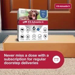 K9 Advantix II Flea & Tick Spot Treatment For Dogs, Over 55 Lbs -Blue Buffalo Shop 74407 PT8. AC SS1800 V1680188172