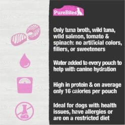 PureBites Dog Broths Tuna & Salmon Food Topping -Blue Buffalo Shop 750686 PT4. AC SS1800 V1677619556