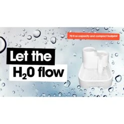 Cat Mate Plastic Dog & Cat Fountain, 67.6-oz -Blue Buffalo Shop 75264 PT4. AC SS1800 V1663714194