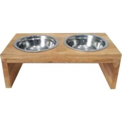 D-Art Collection 2 Bowl Dog & Cat Feeder Stand, Small 5 D-Art Collection 2 Bowl Dog & Cat Feeder Stand, Small -Blue Buffalo Shop 756630 PT1. AC SS1800 V1674056378