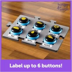 Hunger For Words Talking Pet Button Mat Dog Toy & Hunger For Words Talking Pet Starter Set Dog Toy -Blue Buffalo Shop 757726 PT7. AC SS1800 V1674051109