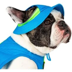 Canada Pooch Chill Seeker Cooling Dog Hat -Blue Buffalo Shop 758798 PT2. AC SS1800 V1677535638