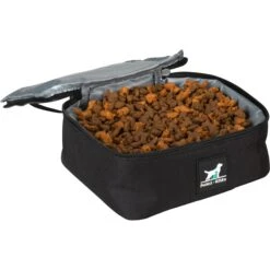 Pounce + Fetch Weekender Dog Travel Bag, Black, Small 9 Pounce + Fetch Weekender Dog Travel Bag, Black, Small -Blue Buffalo Shop 760030 PT3. AC SS1800 V1674166275