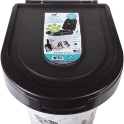 Pounce + Fetch Air Tight Cat & Dog Food Storage Container On Wheels With Scoop & Lock Cover, White, 33-lit -Blue Buffalo Shop 763982 PT3. AC SS1800 V1676751055
