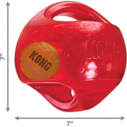 KONG Jumbler Ball Dog Toy, Color Varies -Blue Buffalo Shop 77643 PT1. AC SS1800 V1605316621