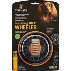 Starmark Everlasting Treat Wheeler Tough Dog Chew Toy -Blue Buffalo Shop 78183 PT3. AC SS1800 V1589319686