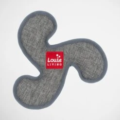 Louie Living Urban Toy Frisbee Squeaky Plush Dog Toy -Blue Buffalo Shop 783166 PT1. AC SS1800 V1684330395