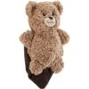 Outward Hound Blanket Buddies Brown Bear Small Blacket Treat & Squeaky Dog Toy, Brown -Blue Buffalo Shop 786718 MAIN. AC SS1800 V1682619858
