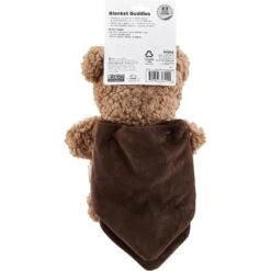 Outward Hound Blanket Buddies Brown Bear Small Blacket Treat & Squeaky Dog Toy, Brown -Blue Buffalo Shop 786718 PT7. AC SS1800 V1682628115