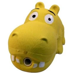 Multipet Latex Hippo Squeaky Dog Toy, Color Varies -Blue Buffalo Shop 78732 PT2. AC SS1800 V1495138850