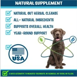 Texas Pet Company Worm Defender Soft Chews Supplement, 120 Count 12 Texas Pet Company Worm Defender Soft Chews Supplement, 120 Count -Blue Buffalo Shop 793806 PT4. AC SS1800 V1680705709