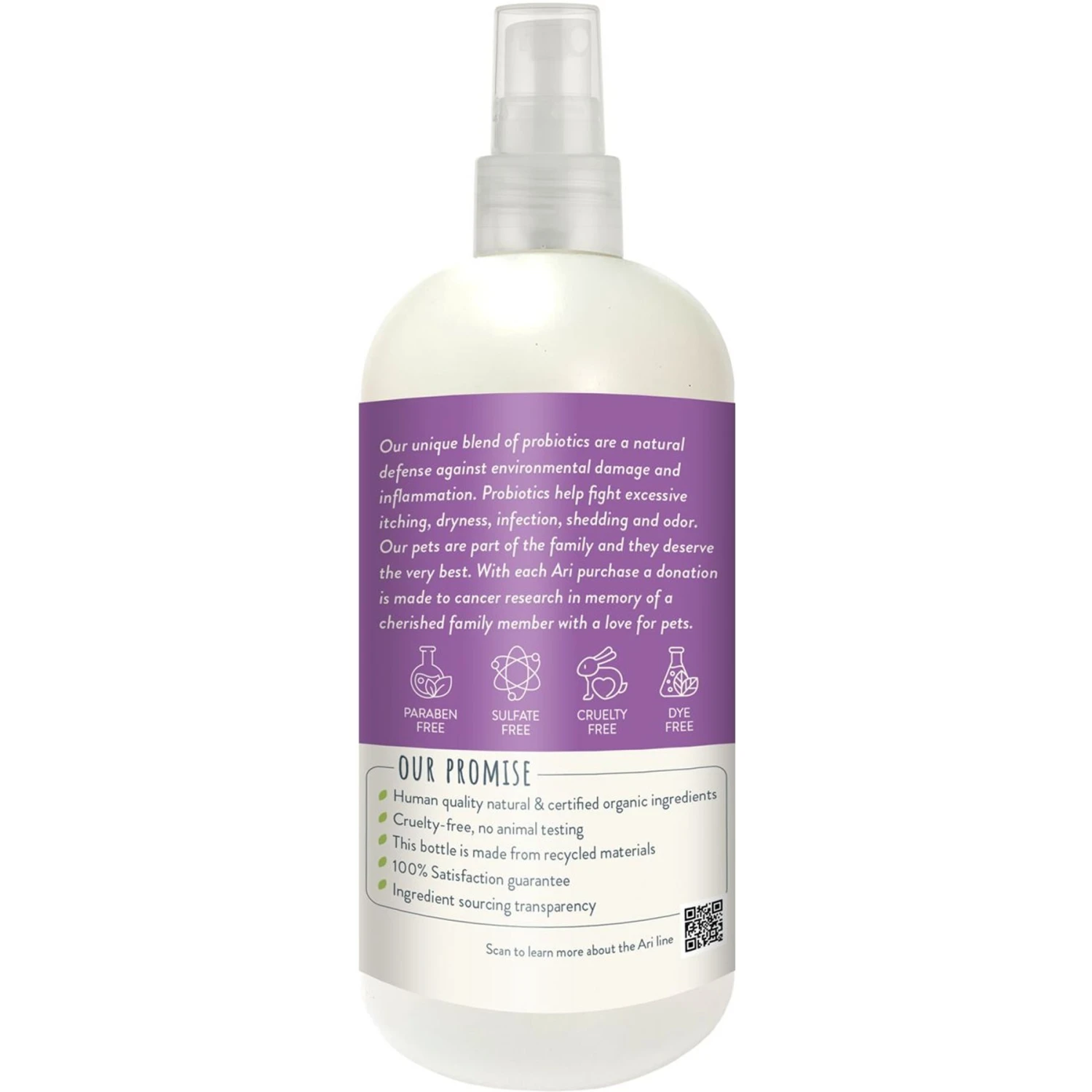 Health Extension ARI Probiotic Lavendar & Eucalyptus Dog Deodorizer Spray, 8-oz Bottle 4 Health Extension ARI Probiotic Lavendar & Eucalyptus Dog Deodorizer Spray, 8-oz Bottle - Image 2