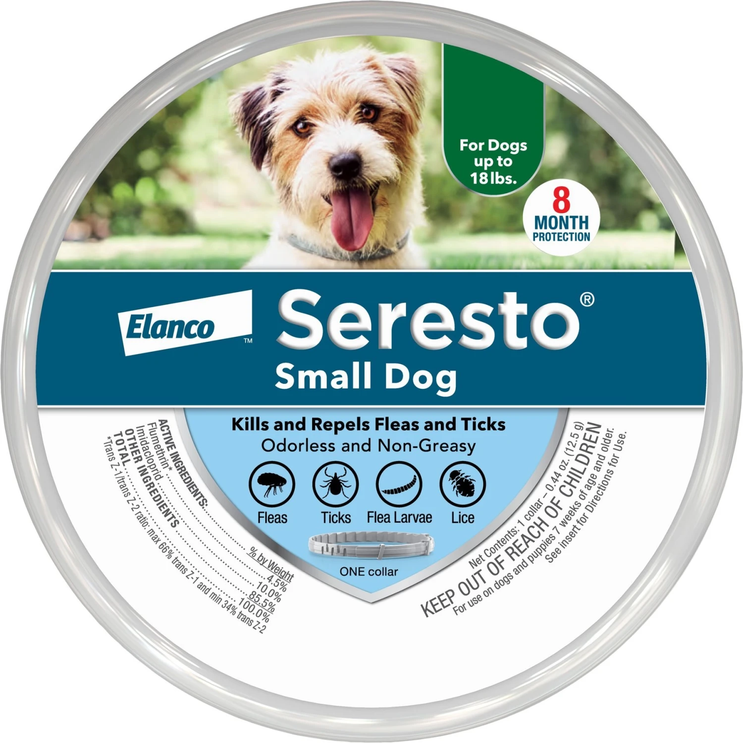 SecureAway Dog Flea Collar Protector & Seresto Flea & Tick Collar For Dogs, Up To 18 Lbs 8 SecureAway Dog Flea Collar Protector & Seresto Flea & Tick Collar For Dogs, Up To 18 Lbs - Image 6