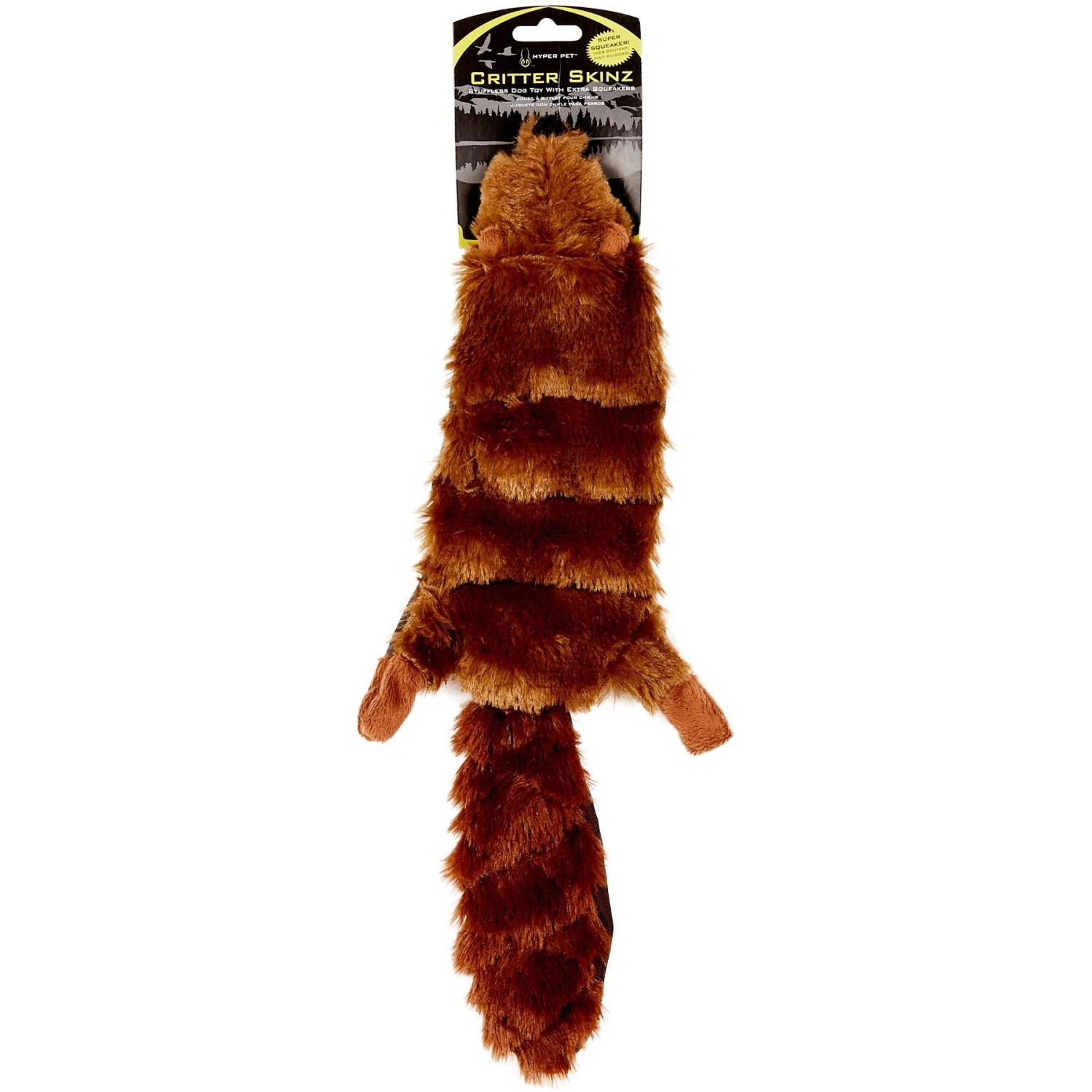 Hyper Pet Super Squeaker Beaver Critter Skinz Dog Toy 5 Hyper Pet Super Squeaker Beaver Critter Skinz Dog Toy - Image 3