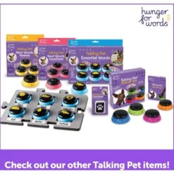 Hunger For Words Talking Pet Doorbell Dog Toy 7 Hunger For Words Talking Pet Doorbell Dog Toy -Blue Buffalo Shop 805598 PT4. AC SS1800 V1684347962