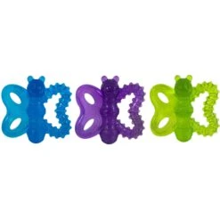 JW Pet Play Place Butterfly Puppy Teether, Color Varies 9 JW Pet Play Place Butterfly Puppy Teether, Color Varies -Blue Buffalo Shop 81068 PT2. AC SS1800 V1543602760