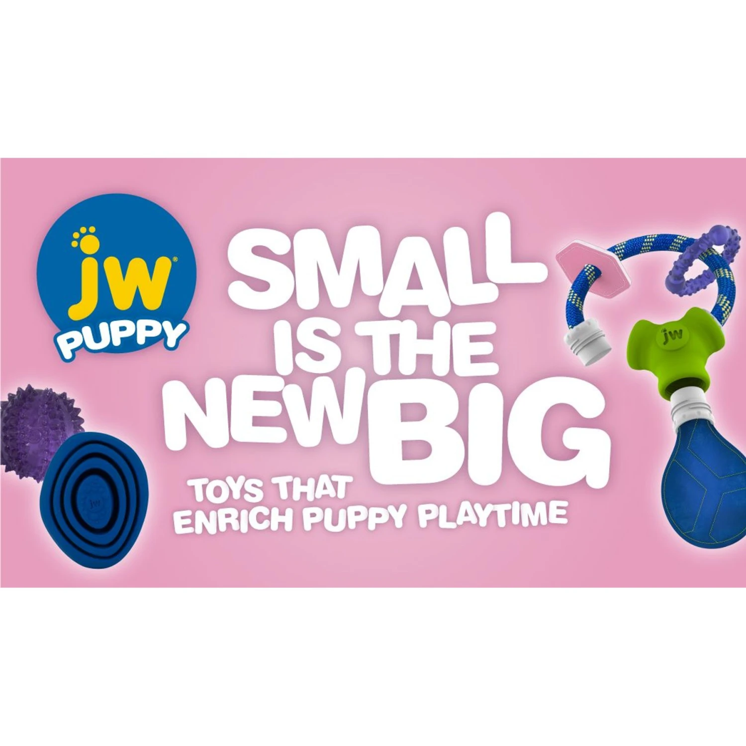 JW Pet Play Place Butterfly Puppy Teether, Color Varies 6 JW Pet Play Place Butterfly Puppy Teether, Color Varies - Image 4