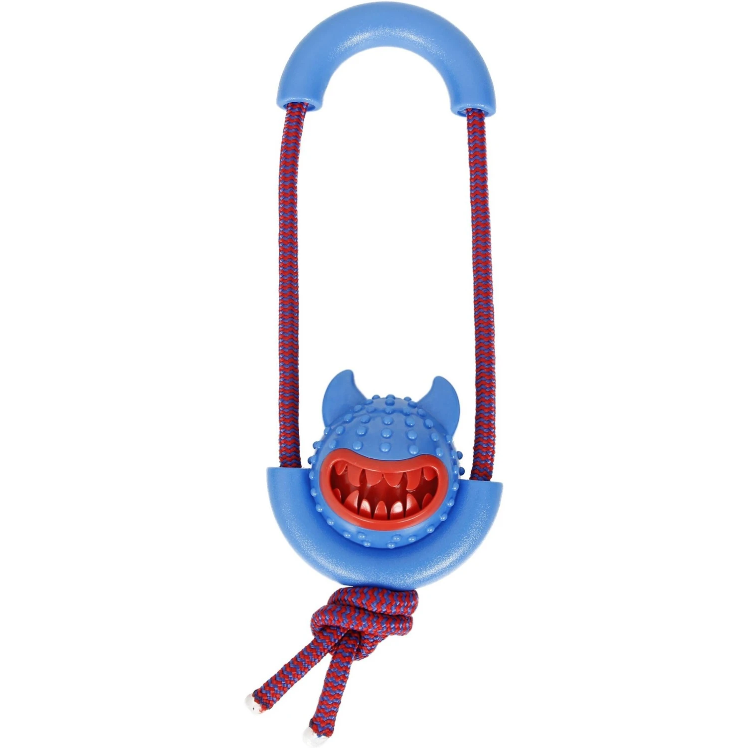 Pet Life Sling-Away Treat Dispensing Launcher Squeaky Dog Toy 3 Pet Life Sling-Away Treat Dispensing Launcher Squeaky Dog Toy