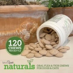 TevraPet Naturals Oral Flea & Tick Chew Supplement For Dogs & Cats, 120 Count 12 TevraPet Naturals Oral Flea & Tick Chew Supplement For Dogs & Cats, 120 Count -Blue Buffalo Shop 812606 PT2. AC SS1800 V1683896950