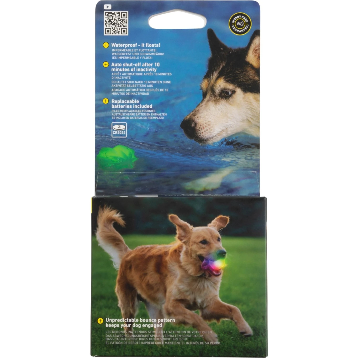 Nite Ize GlowStreak Wild LED Ball-Disc-O Dog Toy 6 Nite Ize GlowStreak Wild LED Ball-Disc-O Dog Toy - Image 4