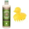 Buddy Wash Relaxing Green Tea & Bergamot Dog Shampoo & Conditioner & Frisco Rubber Duckie Dog & Cat Curry Brush -Blue Buffalo Shop 826422 MAIN. AC SS1800 V1681332094