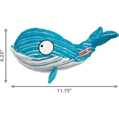 KONG CuteSeas Whale Dog Toy 7 KONG CuteSeas Whale Dog Toy -Blue Buffalo Shop 83369 PT1. AC SS1800 V1605307908
