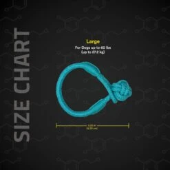 Playology Puppy Tough Tug Knot Peanut Butter Dog Toy, Blue, Large -Blue Buffalo Shop 839062 PT4. AC SS1800 V1683745399