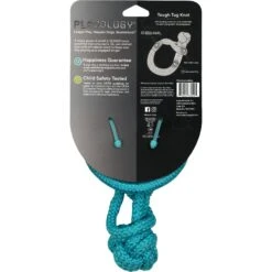 Playology Puppy Tough Tug Knot Peanut Butter Dog Toy, Blue, Large -Blue Buffalo Shop 839062 PT6. AC SS1800 V1683740496