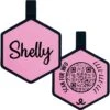 Besties QR Code Silicone Dog ID Tag